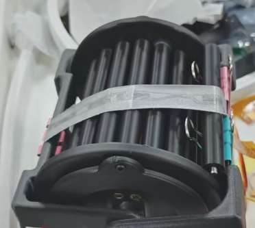 Endurance rig with sensor element relaxed